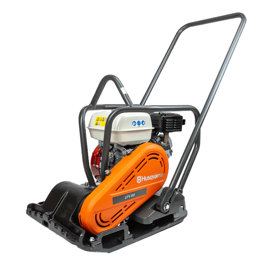 Plancha Compactadora Husqvarna LFV80  (cód. 0455501)